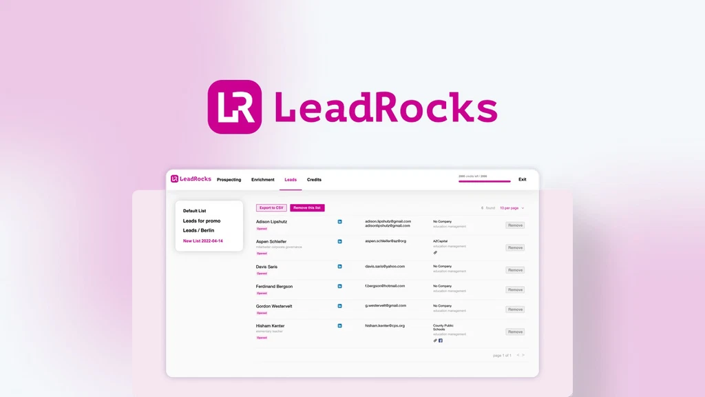 Leadrocks Lifetime Deal: Revolutionizing Lead Generation for Businesses