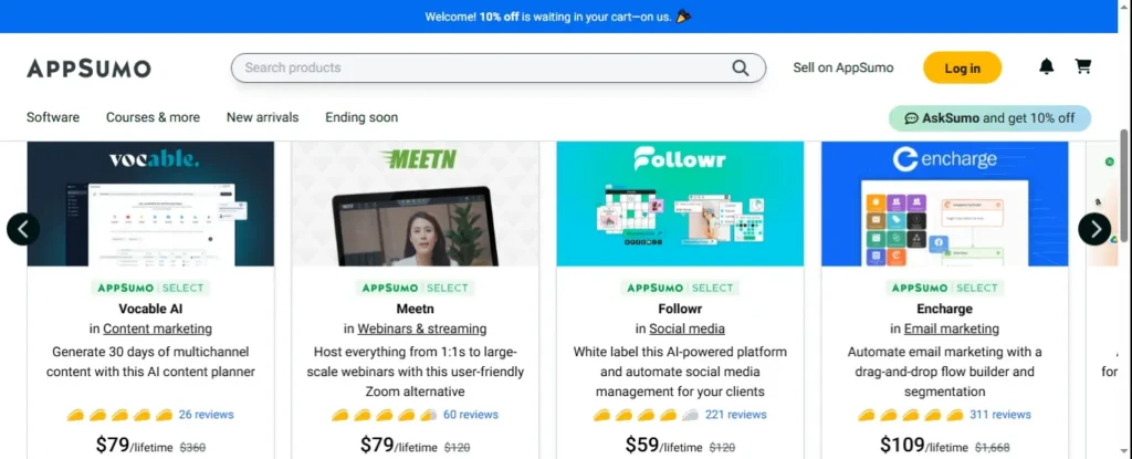 Advantages of Appsumo