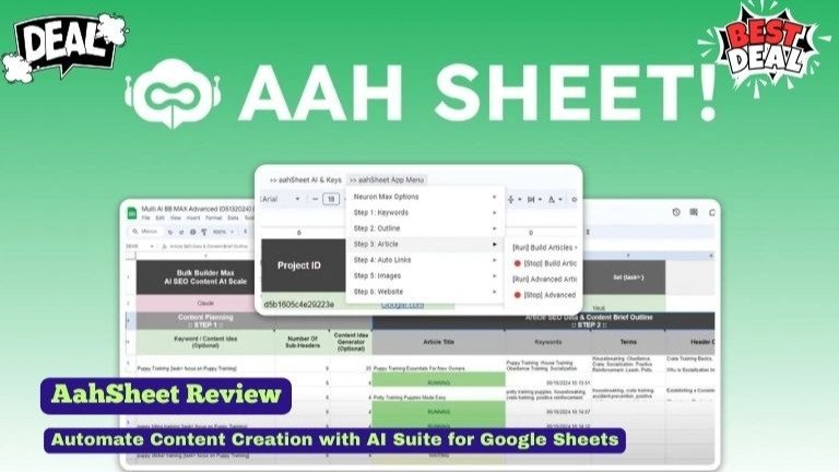 What Is Auto-Generated Content? My Story with AahSheet in Google Sheets