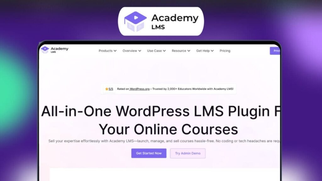 Academy Lms-Build And Sell Courses With No-Code Wordpress Lms