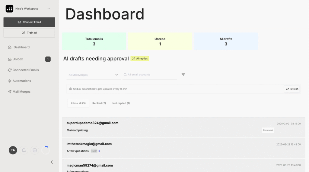 Airfive-Help Your Small Team Scale Support Operations by Sending Ai Replies to Customer Emails