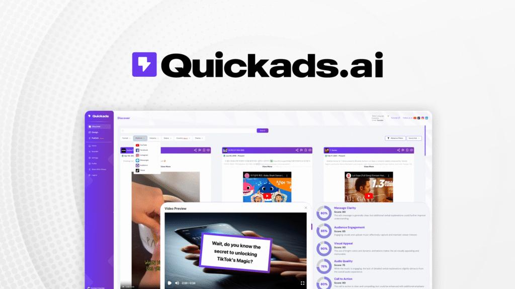 Quickads-Analyze Top Ads And Create Ai-Powered Campaigns