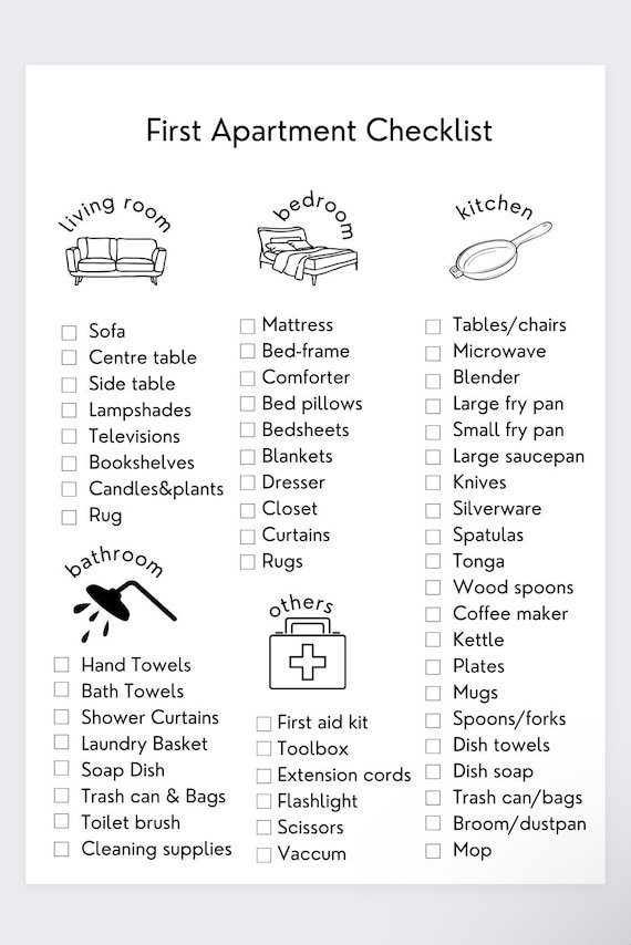 List Of Kitchen Essentials For New Home
