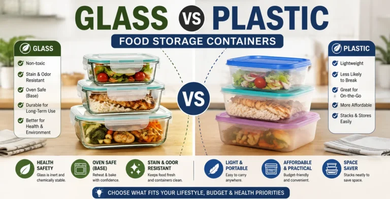 Glass Vs Plastic Food Storage Containers